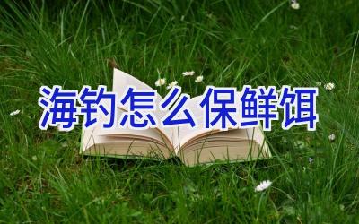 海钓怎么保鲜饵插图