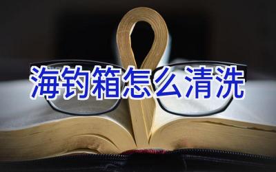 海钓箱怎么清洗插图
