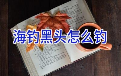 海钓黑头怎么钓插图