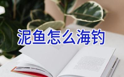 泥鱼怎么海钓插图