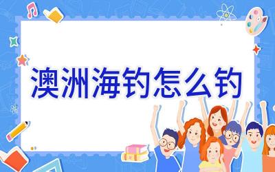 澳洲海钓怎么钓插图